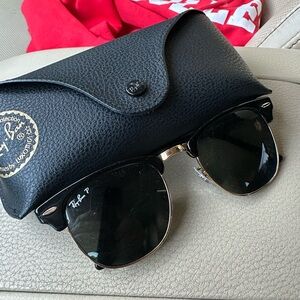 Black Polarized RayBan sunglasses